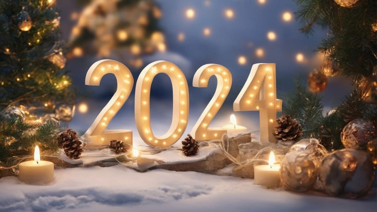 Вітаємо з Різдвом Христовим та Новим Роком 2024!